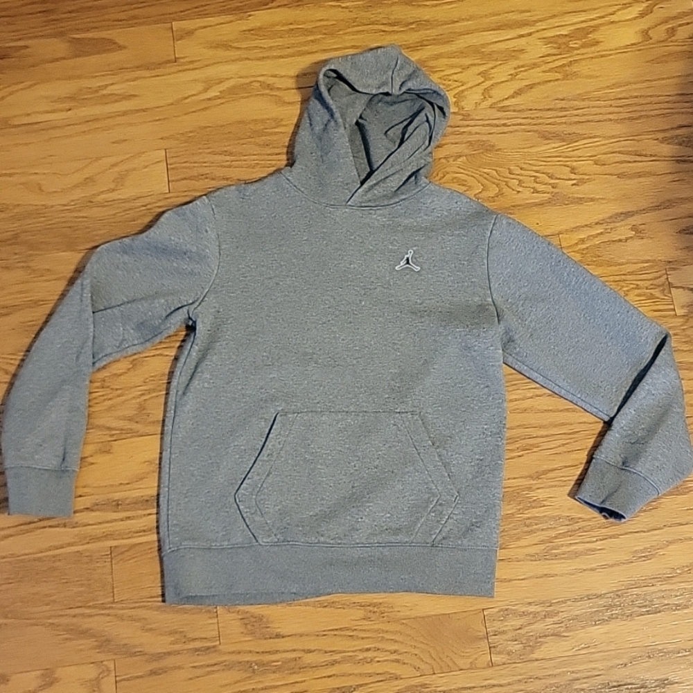 Jordan Jumpman Gray Hoodie Youth XL